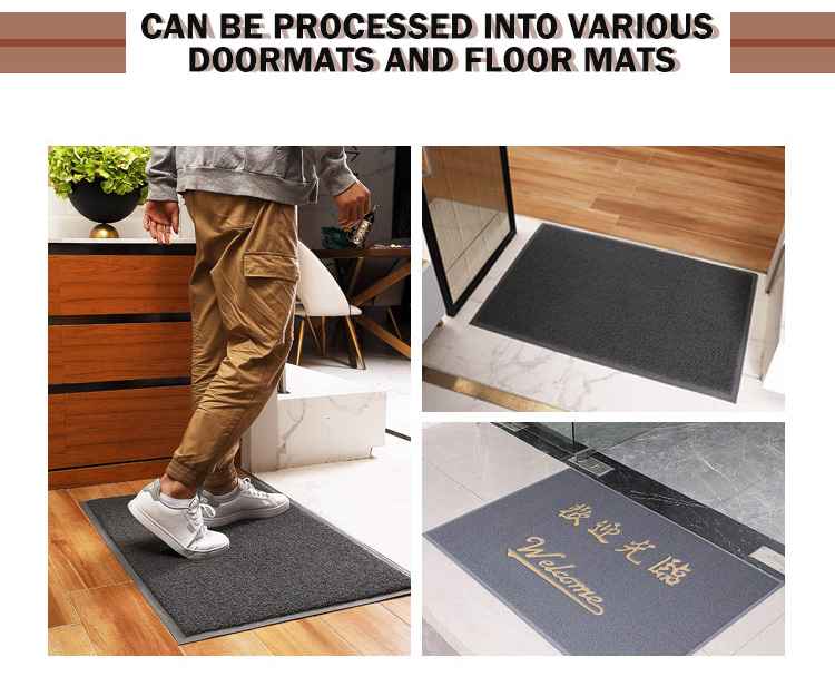 Home durable use high elastic PVC coil floor mat (图7)