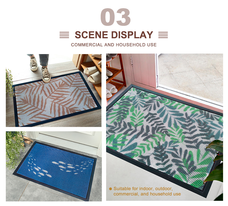 Custom Printed TPE Floor mat Entrance Door Mat for Store(图11)