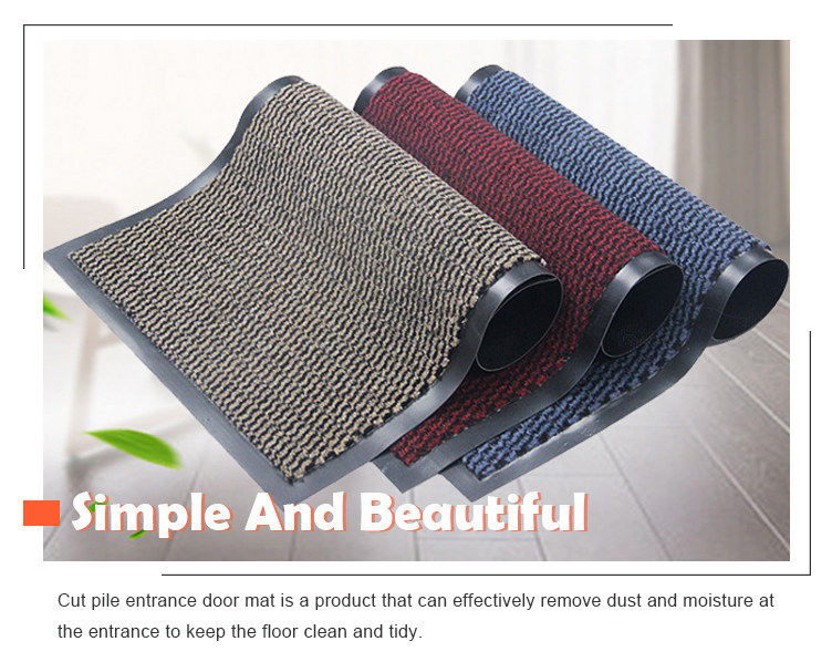 Cut pile pvc backing door mat(图2)