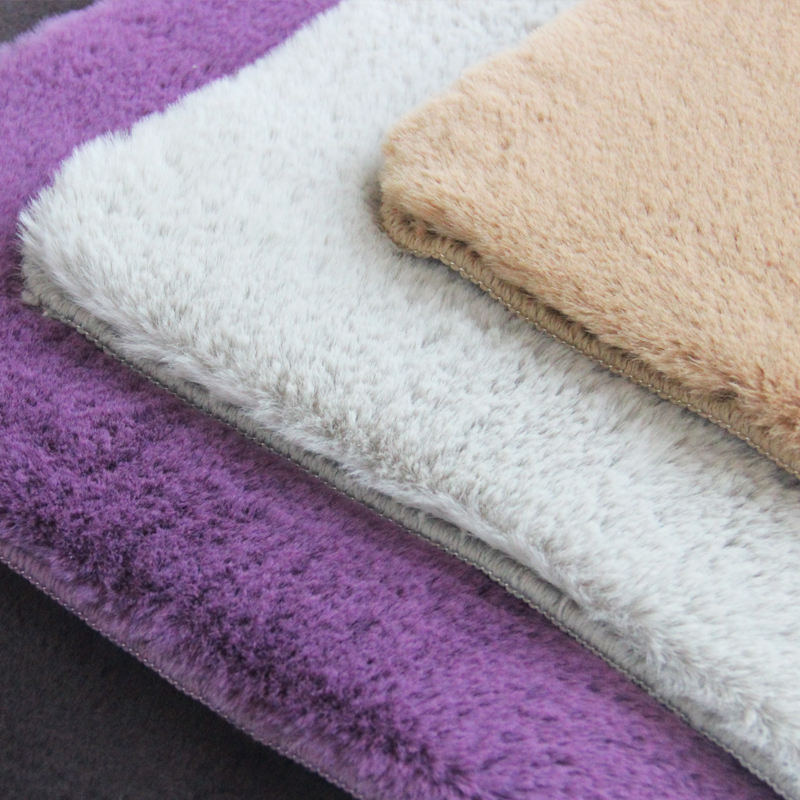 New Design Plush Long Pile Fluffy Fur Carpet Rug(图5)
