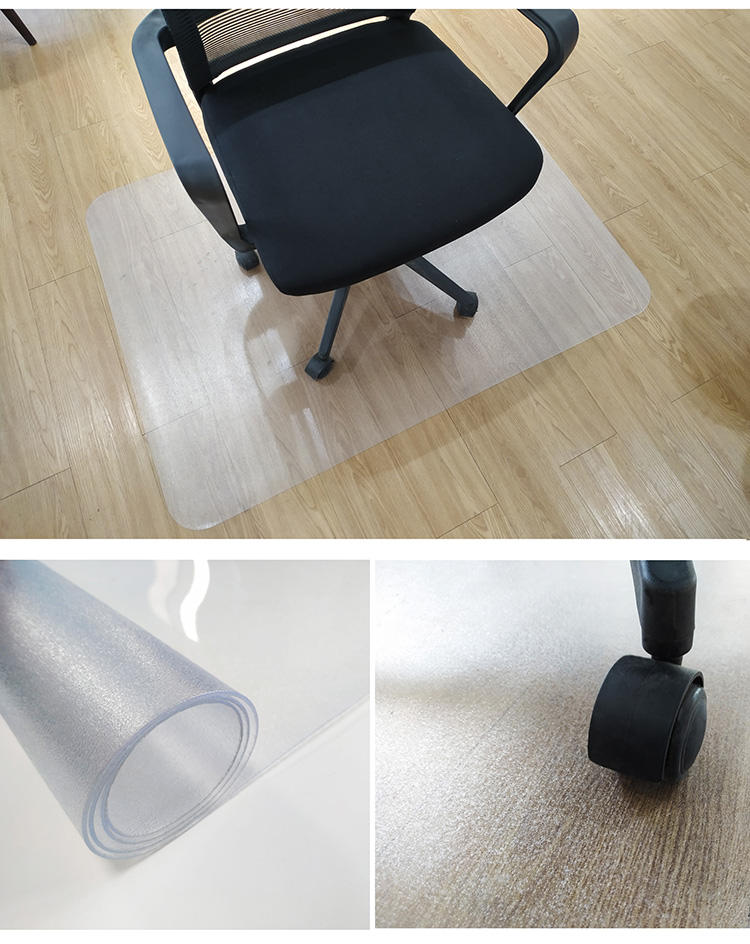 Office Chair Mat Transparent Hardwood Floor Carpet Mat(图6)