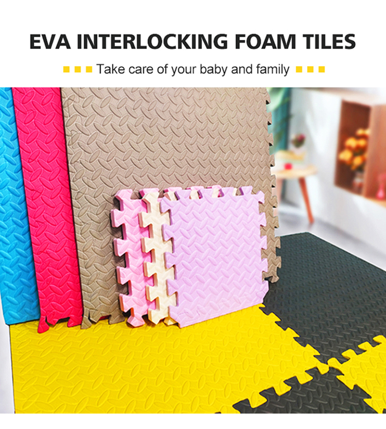 Cool Baby Foam Play Mat Interlocking Kids Floor Puzzle Colorful EVA Mat(图1)