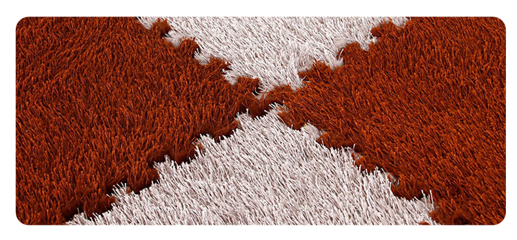 Factory Supply Soft Fluffy Carpets Shaggy Carpet tiles Rugs For Living room(图8)