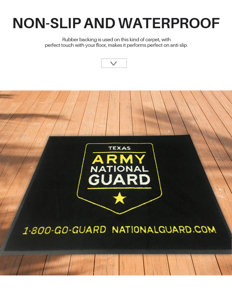 Customized 100% Nylon Printed Door Mat Rubber Backed (图4)